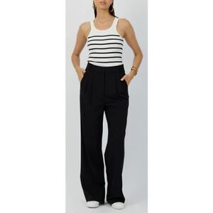 NWT Grey/Ven Revived Tailoring The Maccaden Pleated Trouser Pants Sz. 2